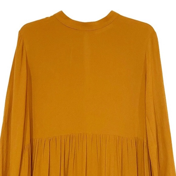 Mustard Seed High Low Boho Dress in a Rust Brown Medium - Picture 6 of 10